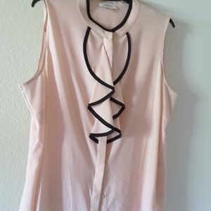 Calvin Klein button Tank, Career Wear EXC Cond